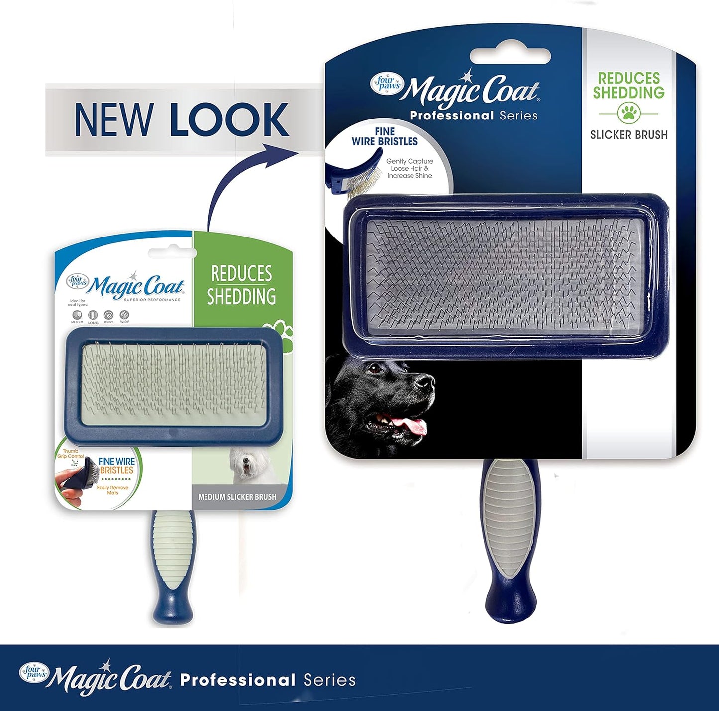 Magic Coat Professional Series Grooming Brushes for Dogs & Cats L Trimmers, Nail Clippers, & Brushes Dog & Cat